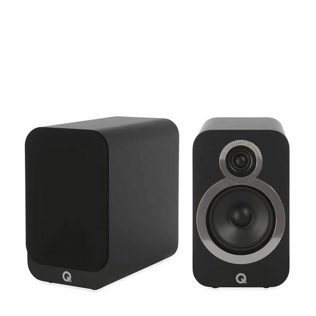 Q Acoustics Q 3020i zvučnici, bijeli/crni