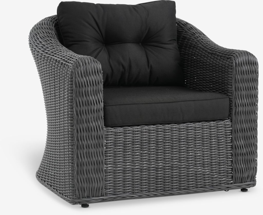 Lounge stolica TAMBOHUSE siva