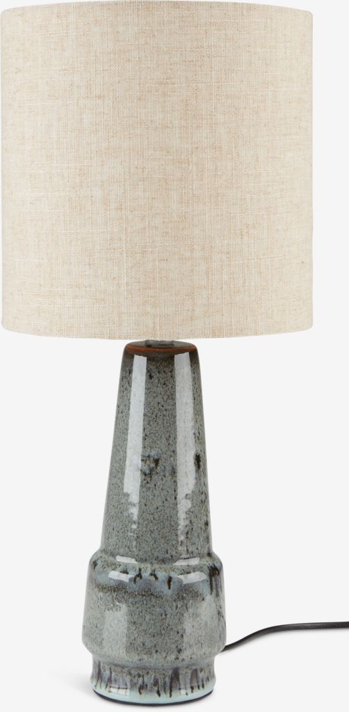 Stolna lampa VIGGO Ø21xV47cm siva