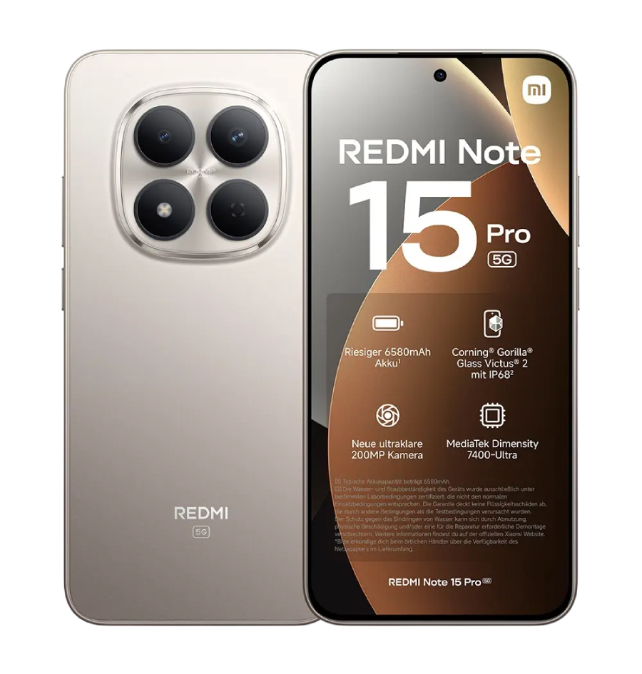 REDMI NOTE 15 PRO 5G 8/512GB: SREBRNA