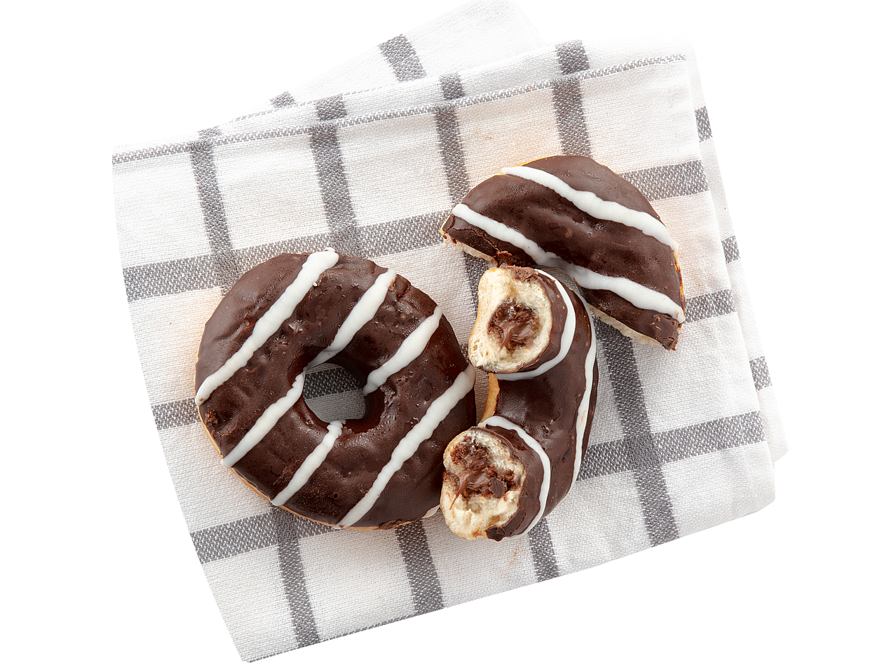 Donut s čokoladnim punjenjem