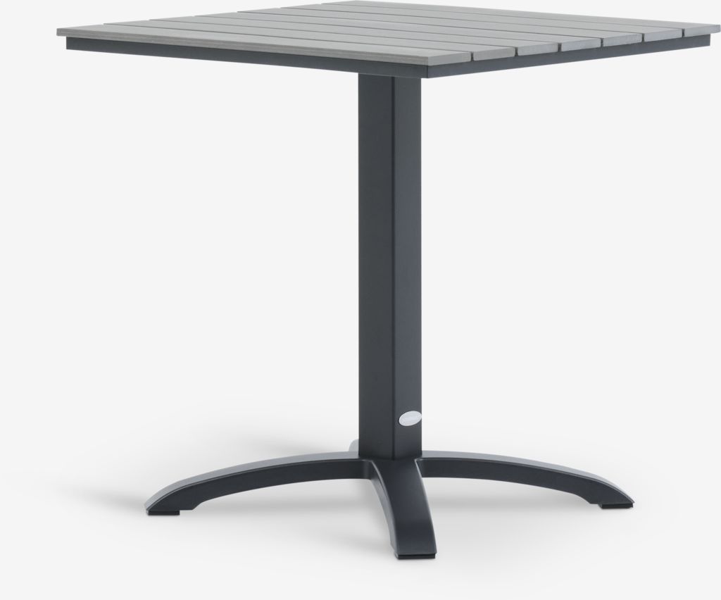 Bistro stol HOBRO Š70xD70 siva
