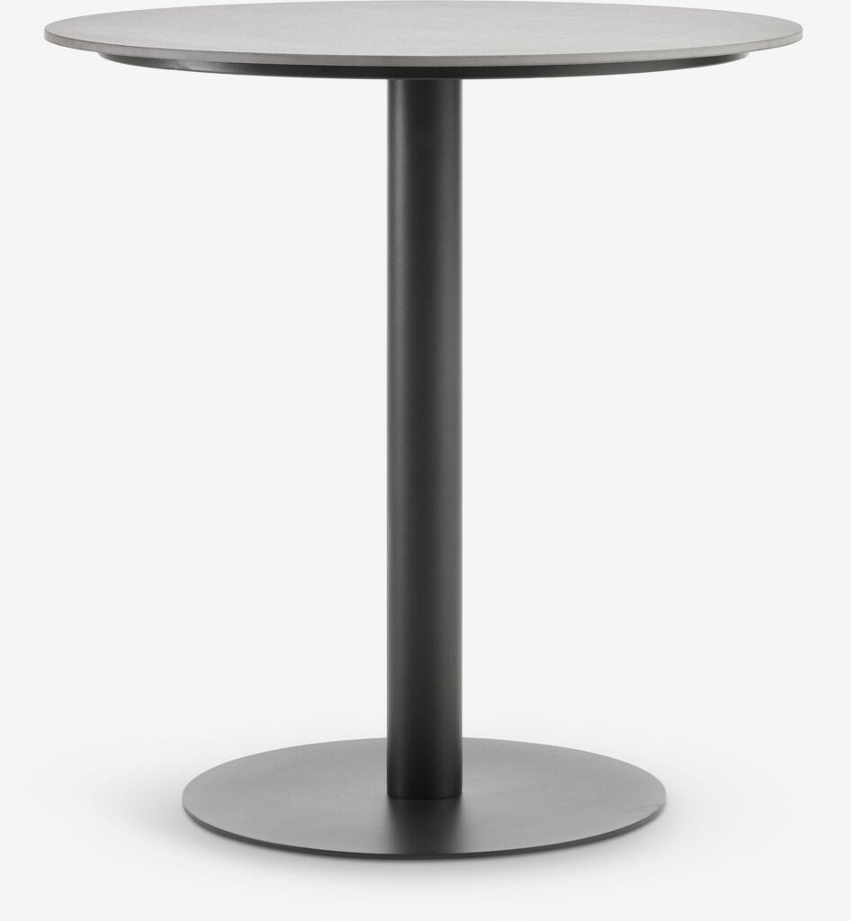 Bistro stol VAMDRUP Ø70 tamnosiva