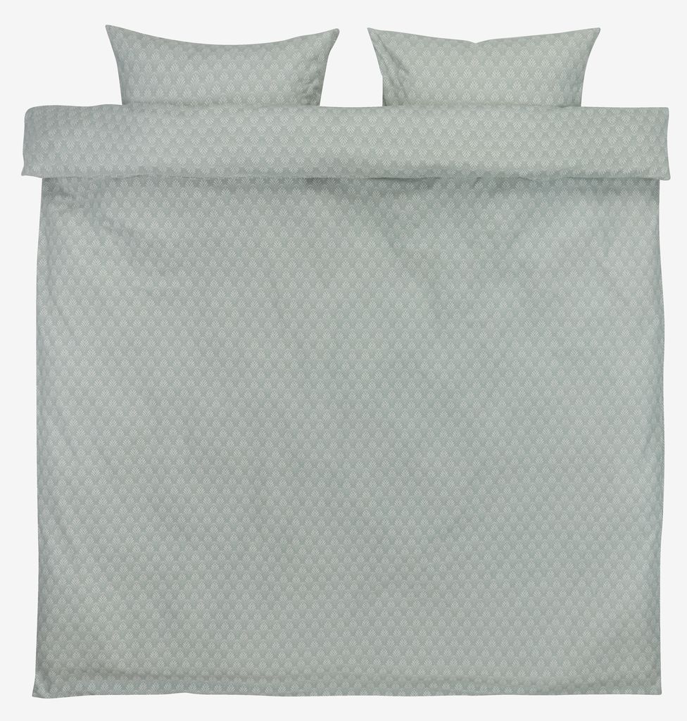 Set posteljine MARCELA flanel 200x220 pepeljasto zelena