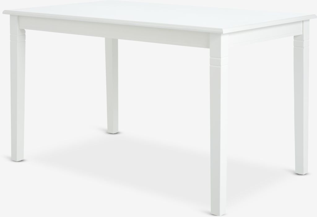 Blagovaonski stol KIRKEBY 80x130/220 bijela