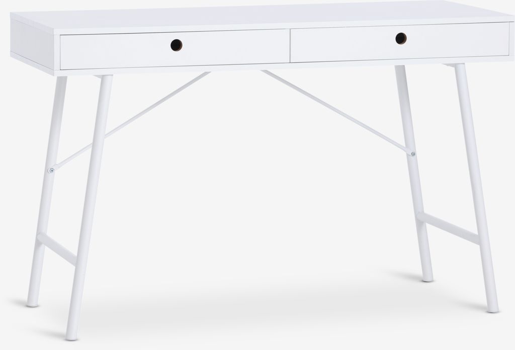 Radni stol LINDVED/STENVAD 48x120 2 ladice bijela