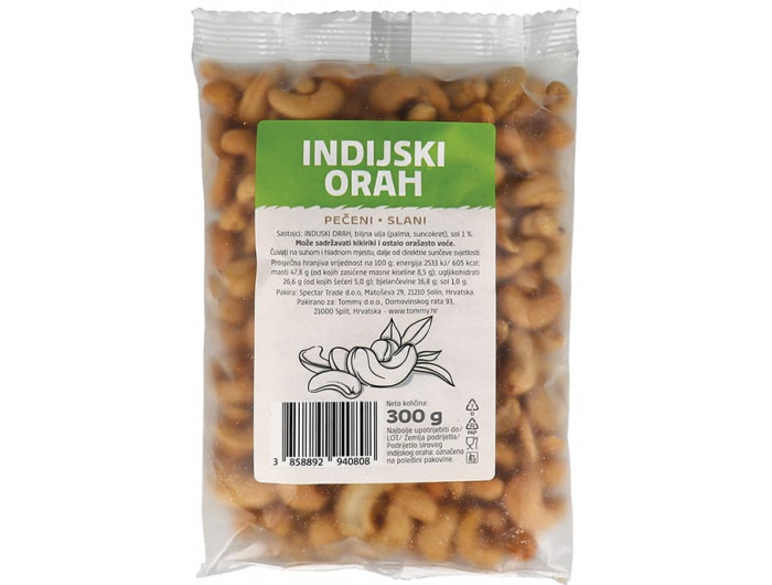 Indijski orah prženi slani 300 g