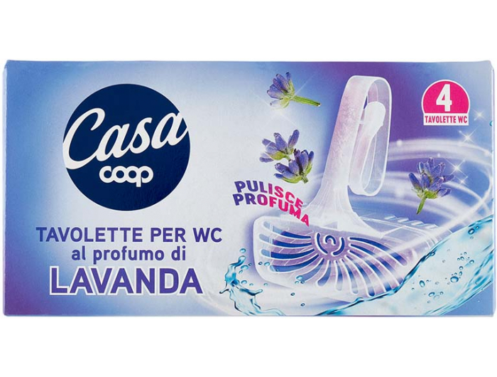 Coop Casa osvježivač wc školjke s mirisom lavande 4 x 40 g