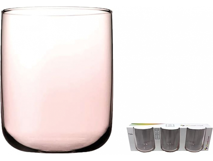 Set čaša roze 3/1 280ml