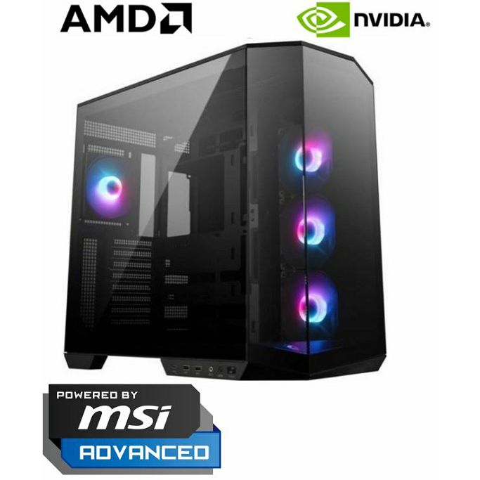 Računalo ADM Premium P27 Powered by MSI Advanced AMD Ryzen 7 7800X3D, 32GB DDR5, SSD 1TB NVMe, RTX5070 12GB, No OS
