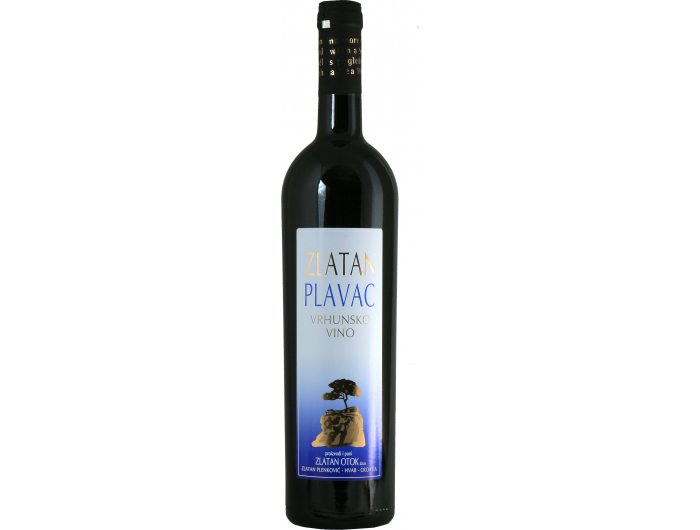 Vino crno Vinogorje Hvar Zlatan Plavac Zlatan Otok 0,75 L
