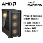 Adm Stolno Racunalo Gaming High Range G321 Amd Ryzen 5 7600x3d Amd Ryzen 5 7600 16GB Ram 1TB Ssd
