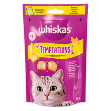 Whiskas temptations poslastica za mačke piletina i sir 60 g