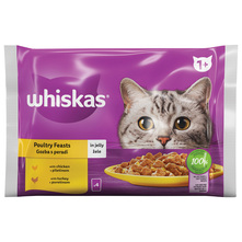 Whiskas Pure Delight hrana za mačke izbor ribe 4x85 g