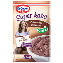 Dr.Oetker Zobena kaša čokolada i chia, 61 g