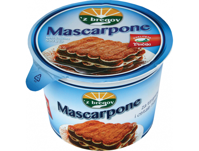 Vindija 'z Bregov Sir Mascarpone 500 G