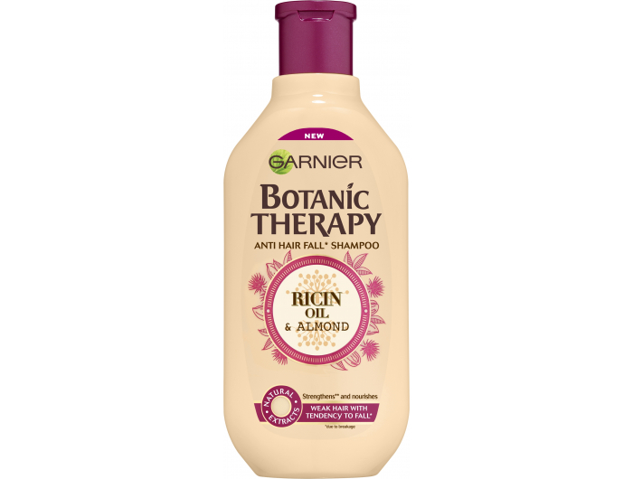Garnier Botanic Therapy šampon za kosu s ricinusovim i bademovim uljem 400 ml