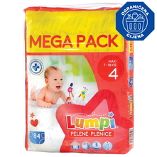 Lumpi Pelene, veličina 4 (Maxi) 7-18 kg 84/1