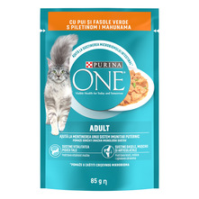 Purina one adult hrana za odrasle mačke piletina i mahune 85 g