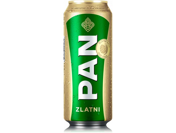 Pan Zlatni Svijetlo pivo 0,5 l