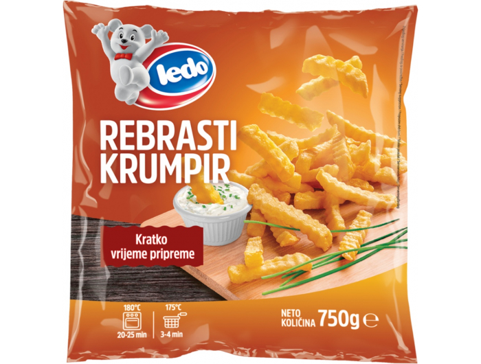Ledo Rebrasti krumpir 750 g