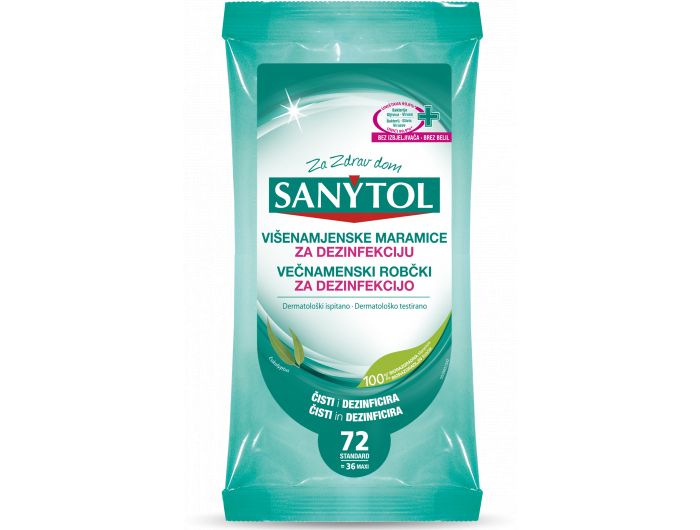 Sanytol maramice za dezinfekciju višenamjenske 36 kom