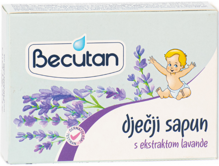 Becutan Dječji toaletni sapun s lavandom 90 g
