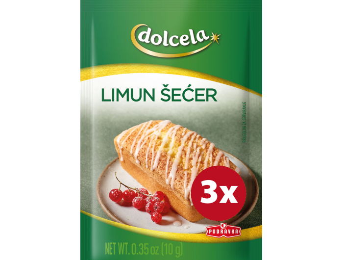 Dolcela limun šećer 1 pak 3x10 g