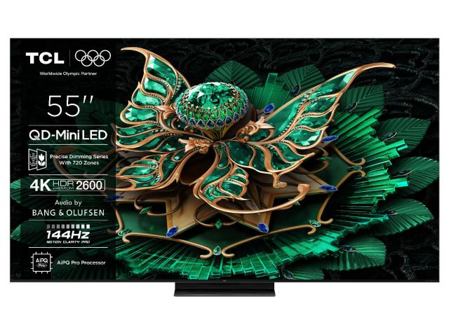 TCL 55C7K televizor, 55" (139 cm), QD MiniLED, Ultra HD, Google TV