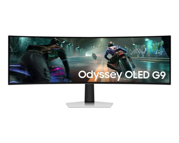 Samsung Odyssey G9 LS49DG910SUXEN monitor, OLED, 49", 32:9, 5120x1440, 144Hz, USB-C, HDMI, Display port, USB